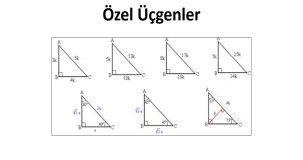 Özel Üçgenler Nelerdir? Özellikleri ve Kullanım Alanları