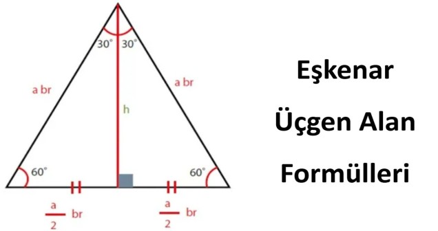 Eşkenar Üçgen Alan Formülleri Nelerdir? Detaylı Anlatım ve Örnekler